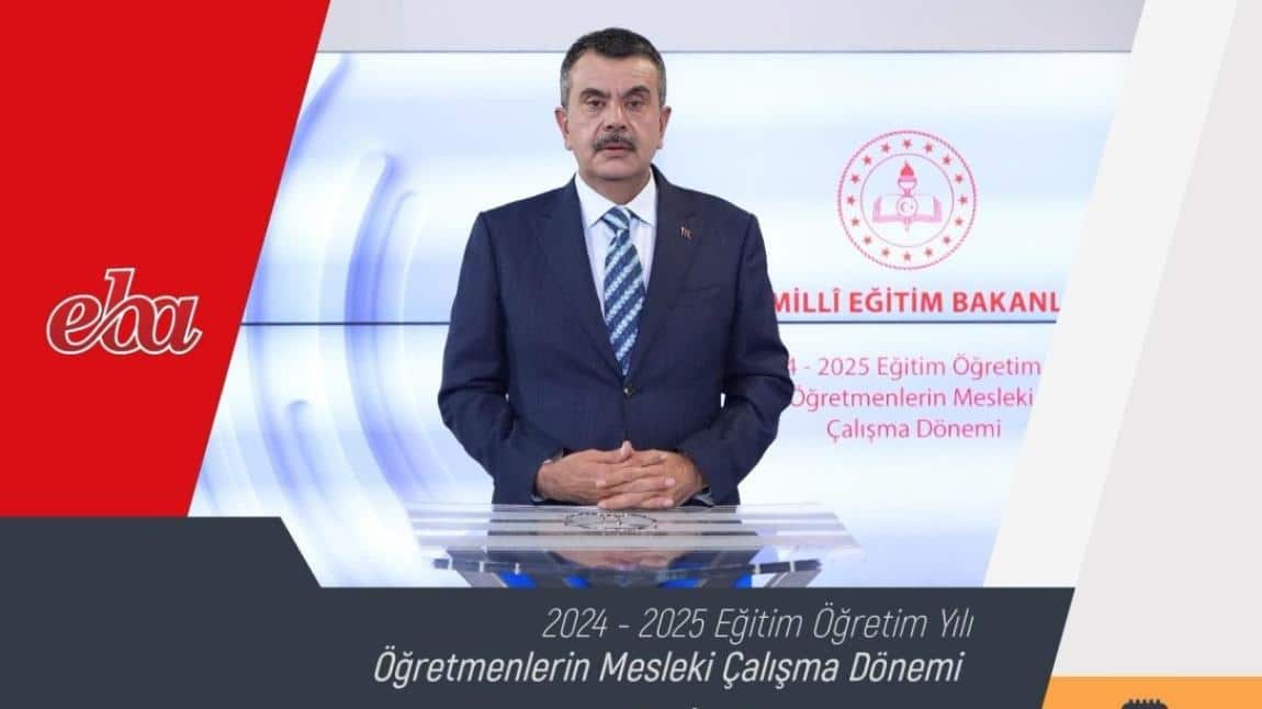 2024-2025 Eğitim-Öğretim Yılı Öğretmenlerin Mesleki Çalışma Dönemi